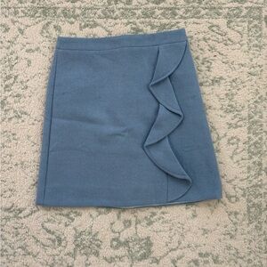 J Crew Blue Skirt